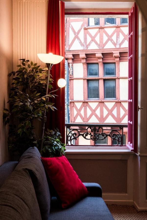 Agréable studio en plein cœur de Quimper Extérieur photo